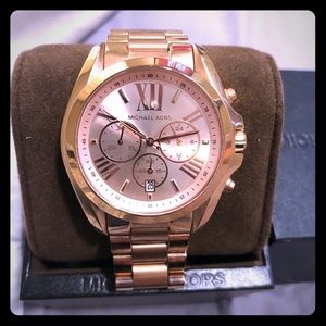 Michael Kors rose gold watch